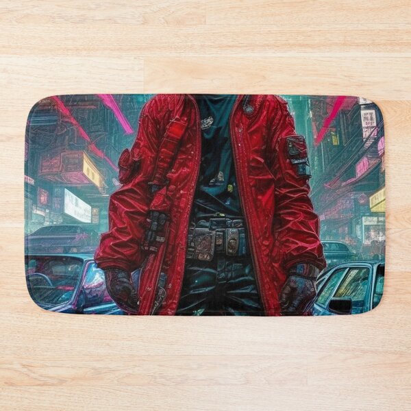 Item preview, Anime Cyberpunk Red Knight - Sci Fi Art concept designed and sold by Delerat7.