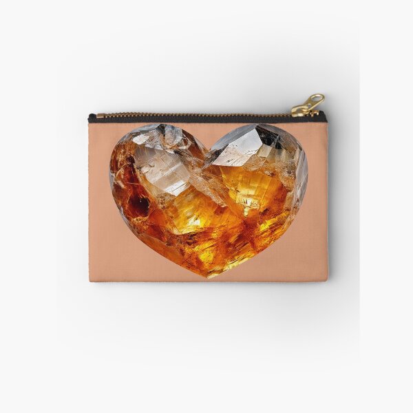 Item preview, November Birthstone - Topaz Heart Poster designed and sold by fatchairprint.