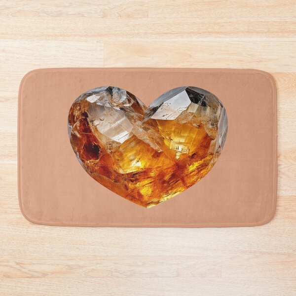 Item preview, November Birthstone - Topaz Heart Poster designed and sold by fatchairprint.