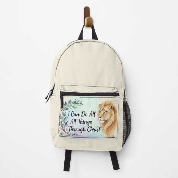 Item preview, I Can Do All Things Through Christ Philippians 4 13 Inspirational Bible Verse Design designed and sold by Gahyl7.
