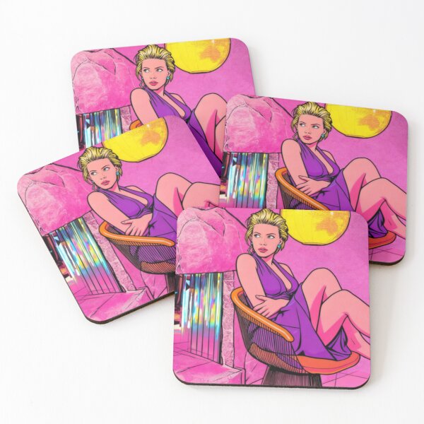 Item preview, Scarlett's Gaze - Pop Art designed and sold by CleverCulture.