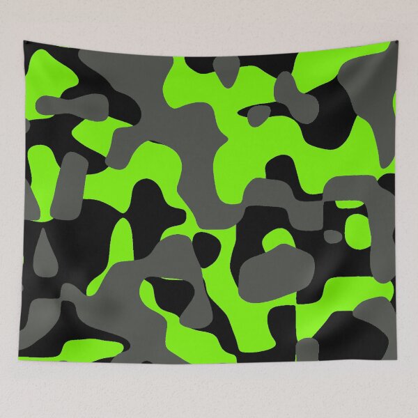 Item preview, Lawn Green Camo Pattern designed and sold by NexusArts.