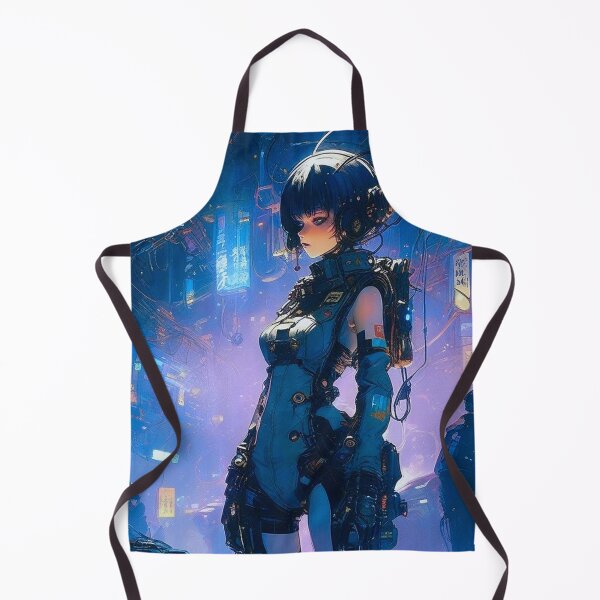 Item preview, Anime Cyberpunk Plugged In - Sci Fi Art concept designed and sold by Delerat7.
