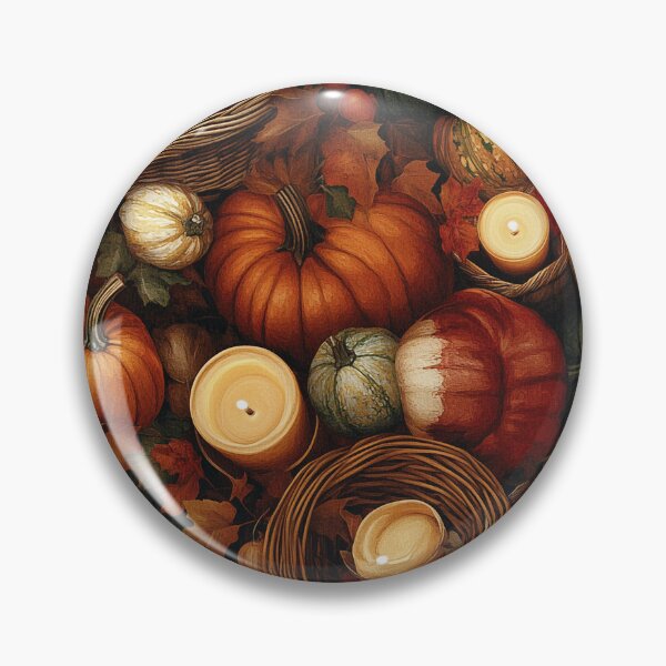 Item preview, Pumpkin and Gourd Pattern - Autumn designed and sold by MidArtForge.