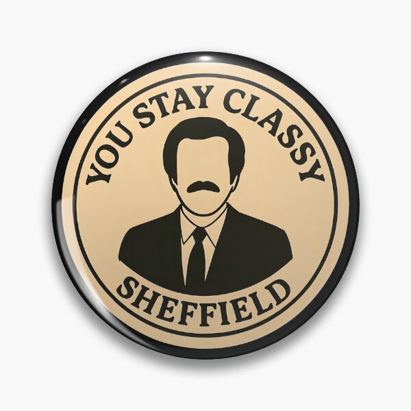 Item preview, Anchorman Inspired Retro UK Print: Sheffield designed and sold by PinUpPizzazz.