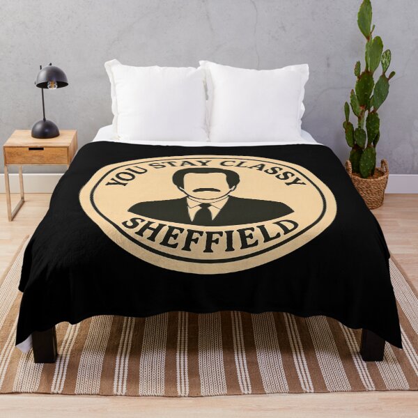 Item preview, Anchorman Inspired Retro UK Print: Sheffield designed and sold by PinUpPizzazz.