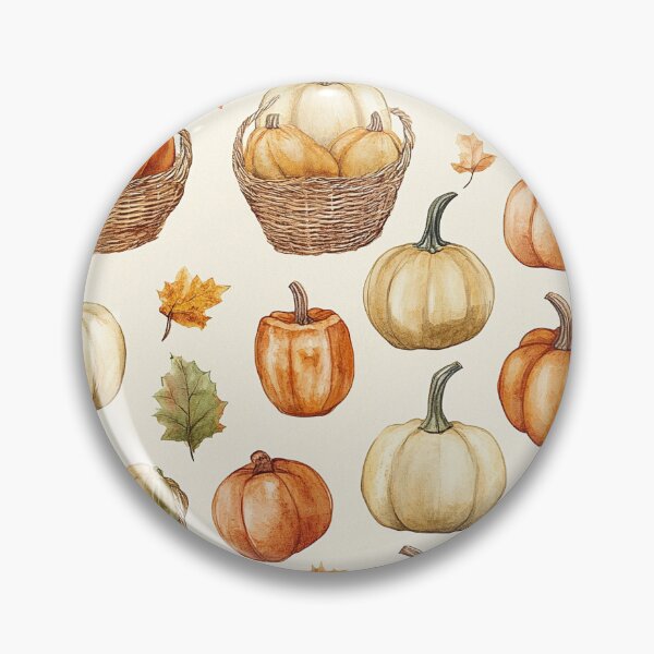 Item preview, Pumpkin and Gourd Pattern - Autumn designed and sold by MidArtForge.