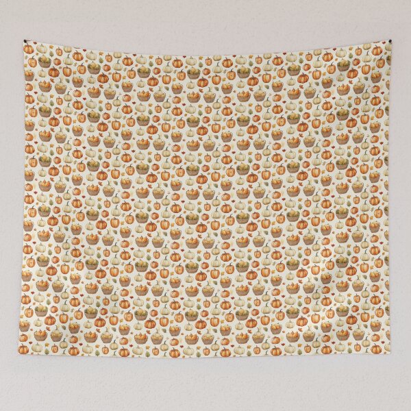 Item preview, Pumpkin and Gourd Pattern - Autumn designed and sold by MidArtForge.
