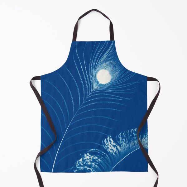 Item preview, Peacock Feather – Botanical Blue and White Minimalist designed and sold by liminallayers.
