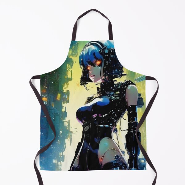 Item preview, Ghost Activated!  Anime Cyberpunk Agent - Sci Fi Art concept designed and sold by Delerat7.
