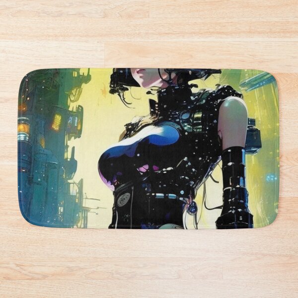 Item preview, Ghost Activated!  Anime Cyberpunk Agent - Sci Fi Art concept designed and sold by Delerat7.