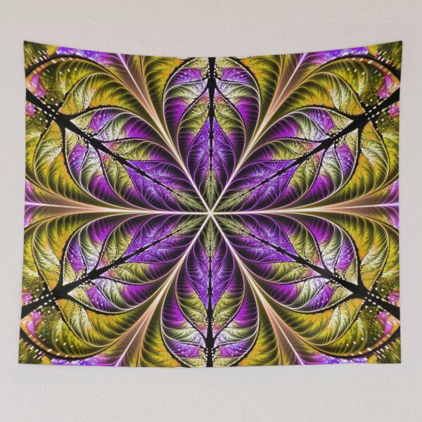 Artikelvorschau, Schönes geometrisches Blumenmuster IX entworfen und verkauft von NexusArts.