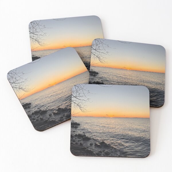 Item preview, Sunrise on Lake Superior - McQuade Harbor designed and sold by anashiking.