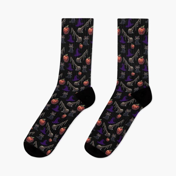 Item preview, Halloween cats and witchcraft designed and sold by SWR Studio.