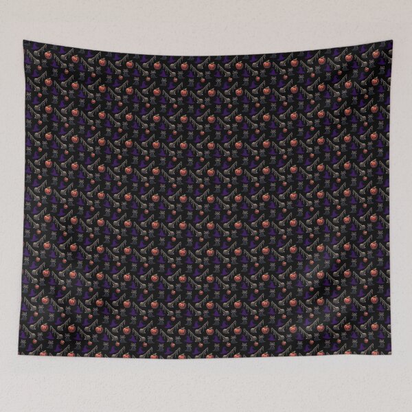 Item preview, Halloween cats and witchcraft designed and sold by SWR Studio.