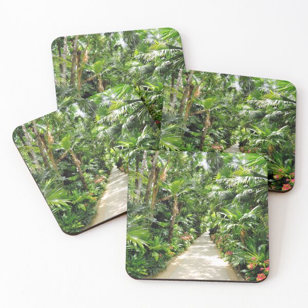 Item preview, Seychelles Tropical Garden Path – Exotic Paradise Nature Photography designed and sold by Joesy.