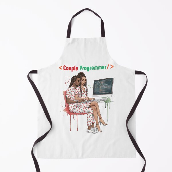 Item preview, Couple Programmer – Love Code & Creativity designed and sold by LoveMatchShop.