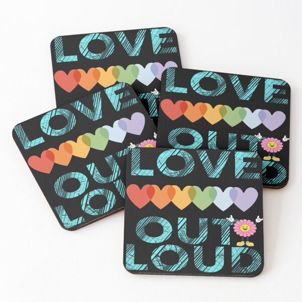 Item preview, “Love Out Loud” designed and sold by DZ Loumatti.