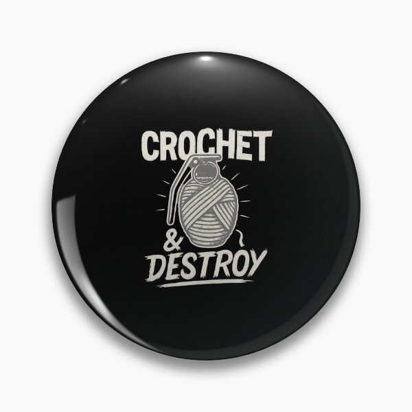 Item preview, Crochet & Destroy – Punk Yarn Grenade Design designed and sold by THISisIT-eshop.