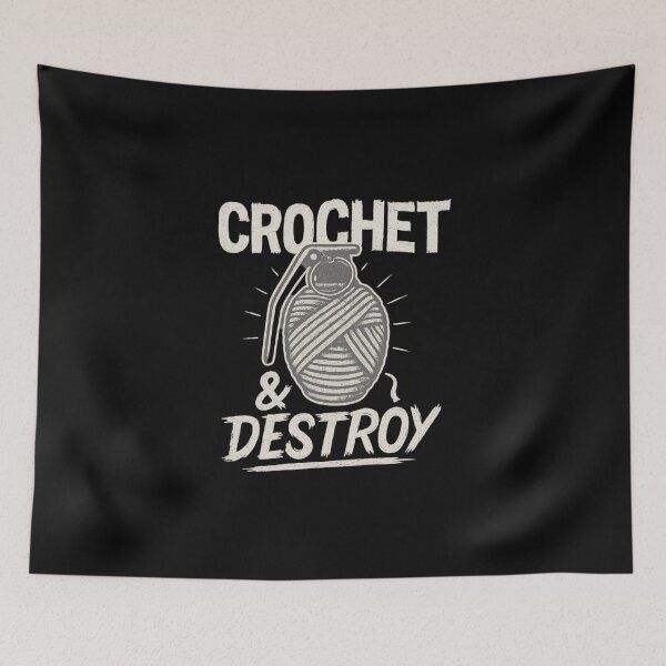 Item preview, Crochet & Destroy – Punk Yarn Grenade Design designed and sold by THISisIT-eshop.