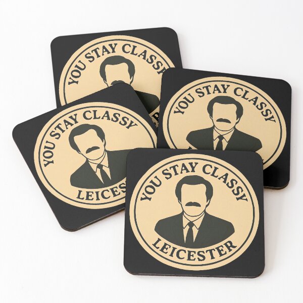 Item preview, Anchorman Inspired Retro UK Print: Leicester designed and sold by PinUpPizzazz.