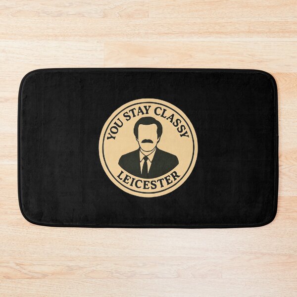Item preview, Anchorman Inspired Retro UK Print: Leicester designed and sold by PinUpPizzazz.