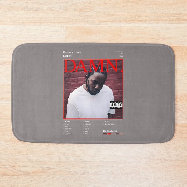 Item preview, KENDRICK-LAMAR---DAMN.-TRACKLIST-ALBUM-T-SHIRT designed and sold by jerilynsaberpro.