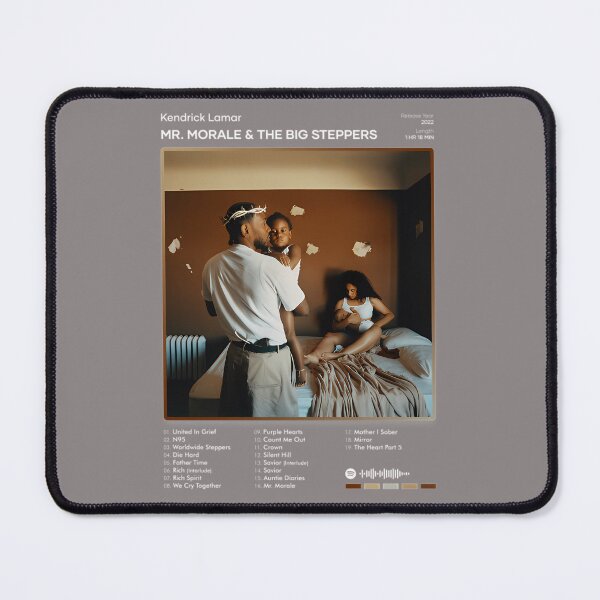 Item preview, KENDRICK-LAMAR---MR.-MORALE--THE-BIG-STEPPERS-TRACKLIST-ALBUM-T-SHIRT designed and sold by jerilynsaberpro.