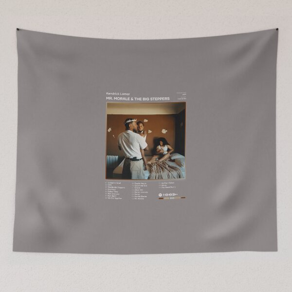 Item preview, KENDRICK-LAMAR---MR.-MORALE--THE-BIG-STEPPERS-TRACKLIST-ALBUM-T-SHIRT designed and sold by jerilynsaberpro.