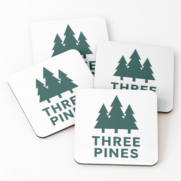 Item preview, Three Pines – Minimal Nature & Adventure Design designed and sold by Imaginationbeyond.
