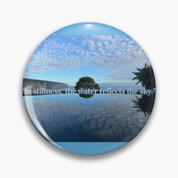 Item preview, In Stillness, the Water Reflects the Sky designed and sold by TrisaThyme.