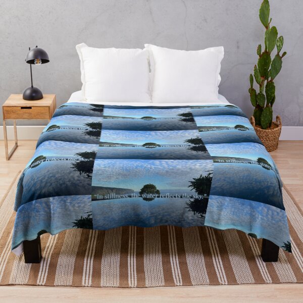 Item preview, In Stillness, the Water Reflects the Sky designed and sold by TrisaThyme.