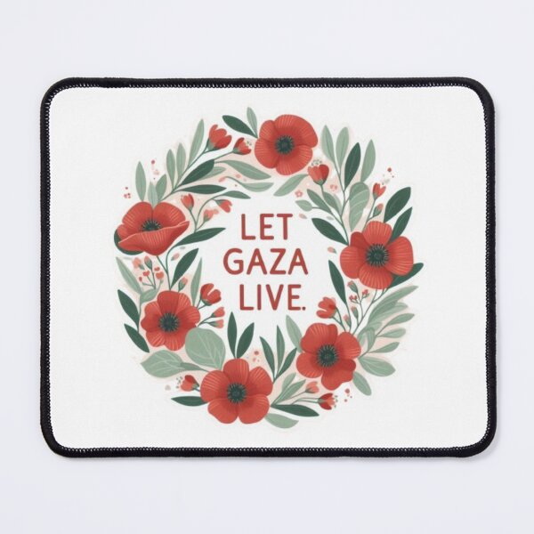 Item preview, Let Gaza Live — Floral Palestine Design for Peace and Freedom designed and sold by EpiphanyArt28.