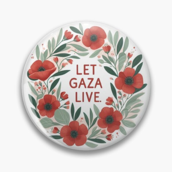 Item preview, Let Gaza Live — Floral Palestine Design for Peace and Freedom designed and sold by EpiphanyArt28.