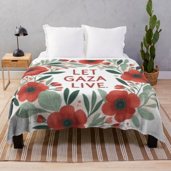 Item preview, Let Gaza Live — Floral Palestine Design for Peace and Freedom designed and sold by EpiphanyArt28.
