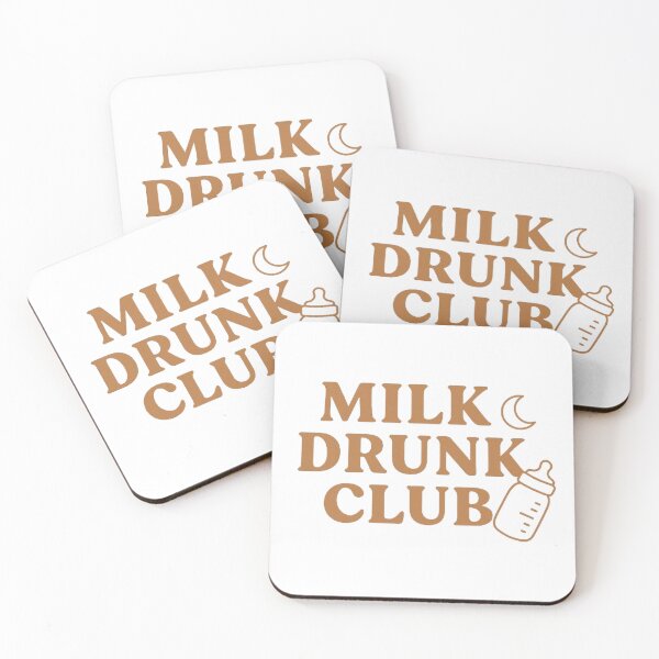 Item preview, Milk Drunk Club Minimalist Baby & Mom T-Shirt designed and sold by PapaAli.