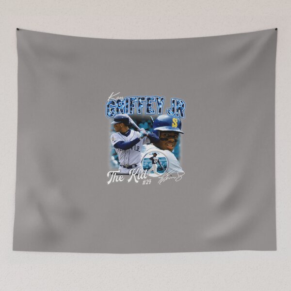 Item preview, KEN-GRIFFEY-JR-THE-KID-BASKETBALL-LEGEND-SIGNATURE-VINTAGE-RETRO-80S-90S-BOOTLEG-RAP-STYLE-T-SHIRT designed and sold by lissafalldorfus.