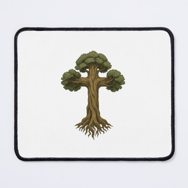 Item preview, Rooted in Faith – Tree Cross Design designed and sold by luckyyouth.