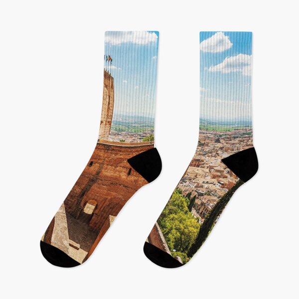 Item preview, Alhambra walls and tower designed and sold by Travelways.
