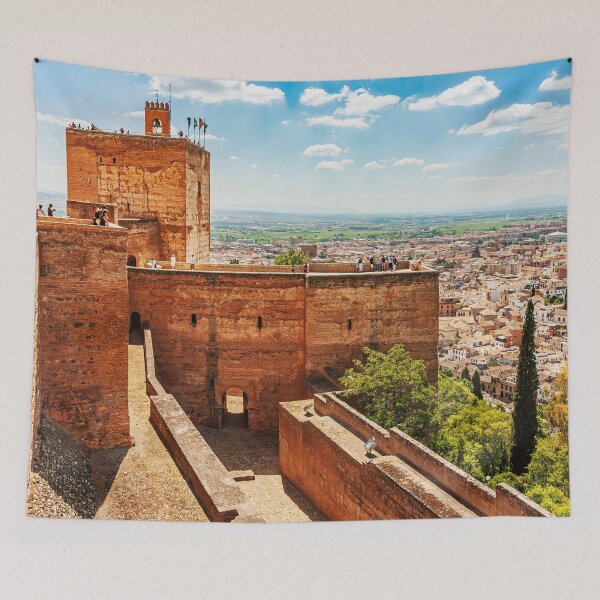 Artikelvorschau, Mauern und Turm der Alhambra entworfen und verkauft von Travelways.