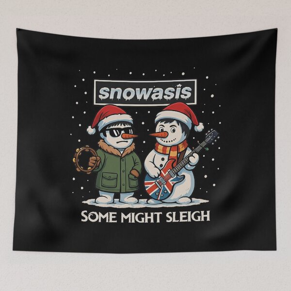 Item preview, Snowasis Christmas jumper, Some might Sleigh - Oasis designed and sold by Haupalette.