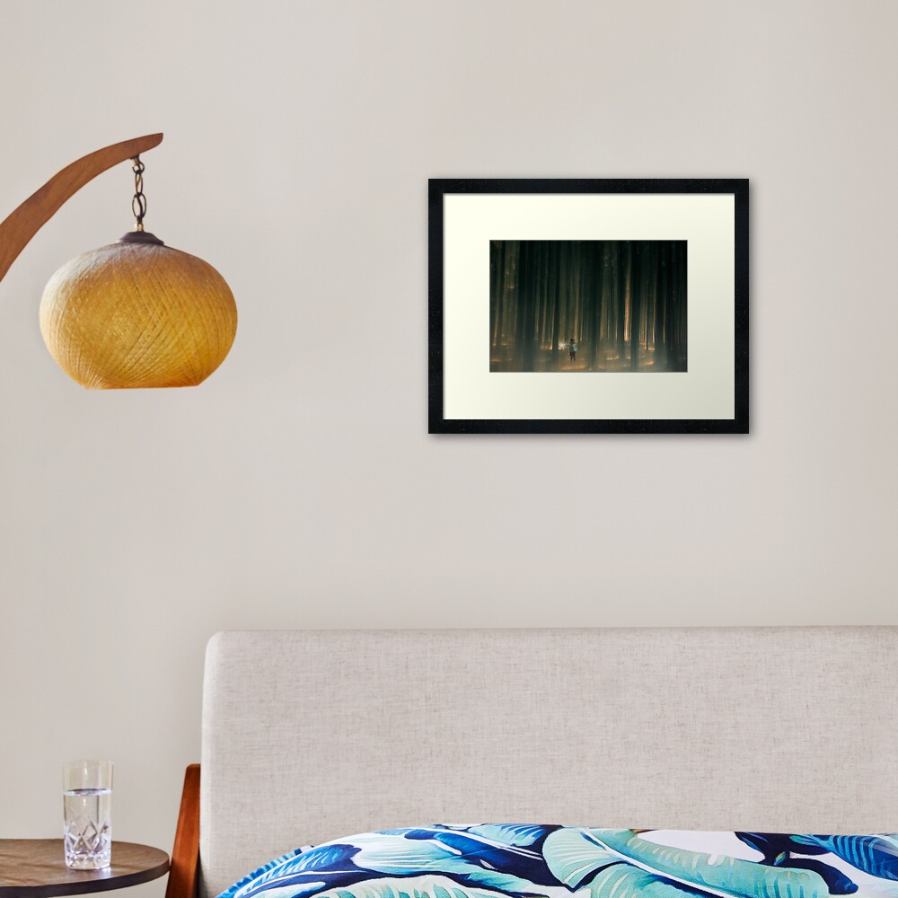 lost Framed Art Print