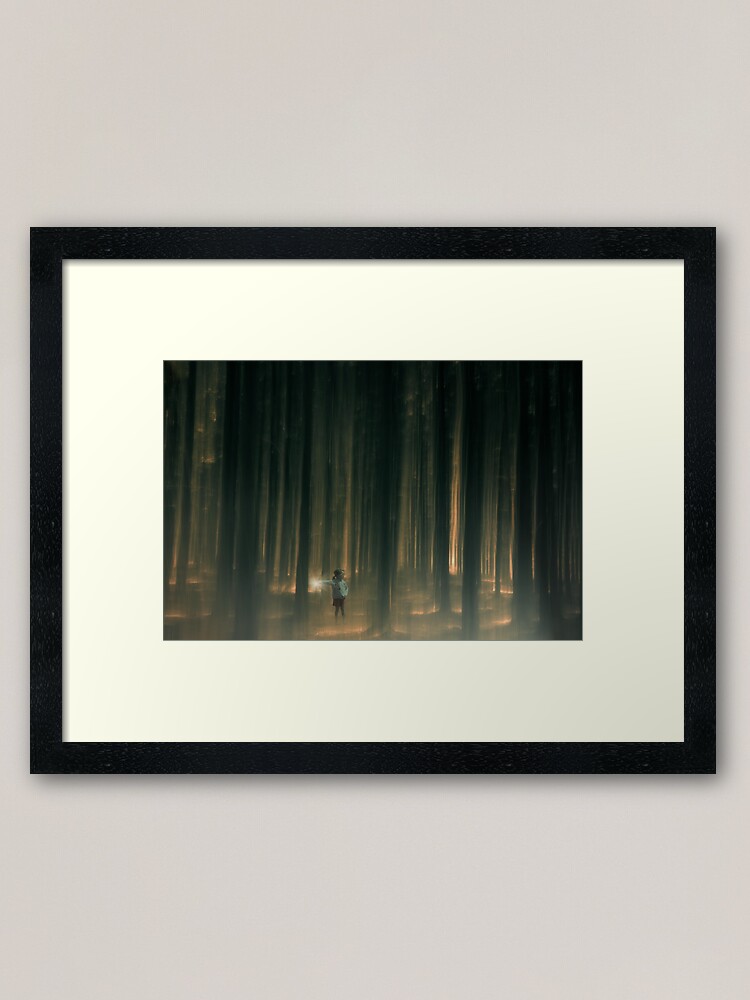 Alternate view of lost Framed Art Print
