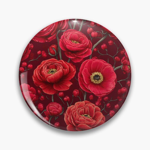 Item preview, Colorful Flourishing Ranunculus For Fall Celebration designed and sold by RoyalStarsPatts.