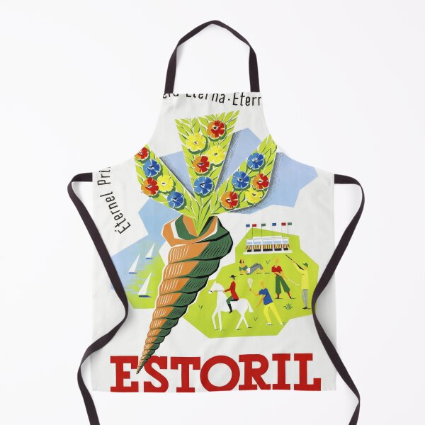 Item preview, Eternal Spring in Estoril Poster | Vintage Travel Art | Mid-Century Modern Design | Portugal Travel | Floral & Leisure Vibes designed and sold by artofuniverse.