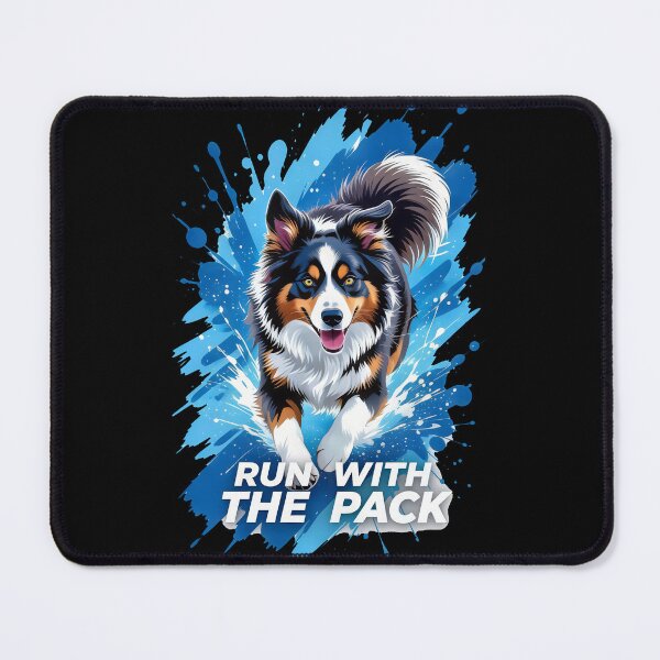 Item preview, Run with the Pack Border Collie Action Art designed and sold by zoughlal.