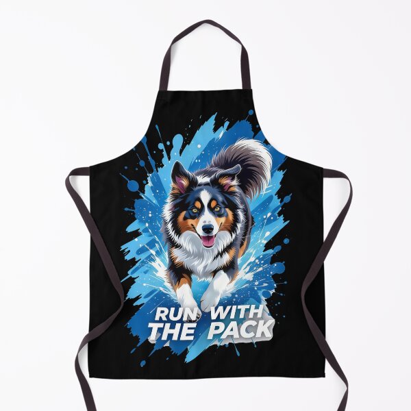 Item preview, Run with the Pack Border Collie Action Art designed and sold by zoughlal.