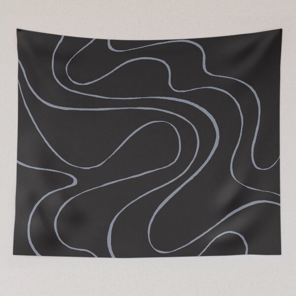 Item preview, Ebb and Flow 2 in Grey and Black designed and sold by LAEC-Shop.