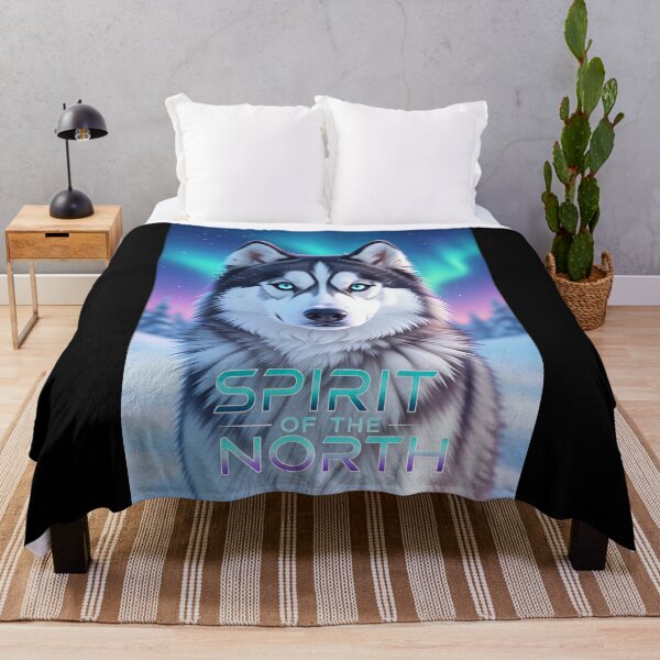 Item preview, Spirit of the North Arctic Husky Art designed and sold by zoughlal.