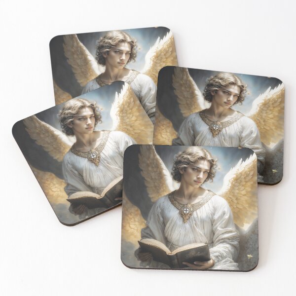 Item preview, Keeper of Heavenly Secrets Archangel Uriel designed and sold by AliceWhiteDF.